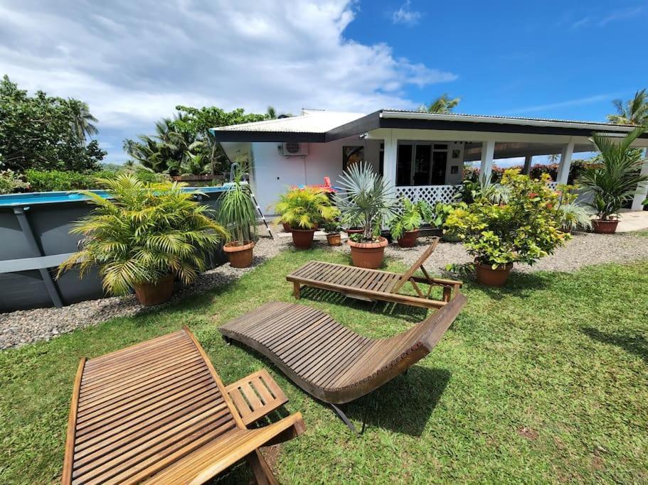Maddy'S House Villa Maatea ภายนอก รูปภาพ